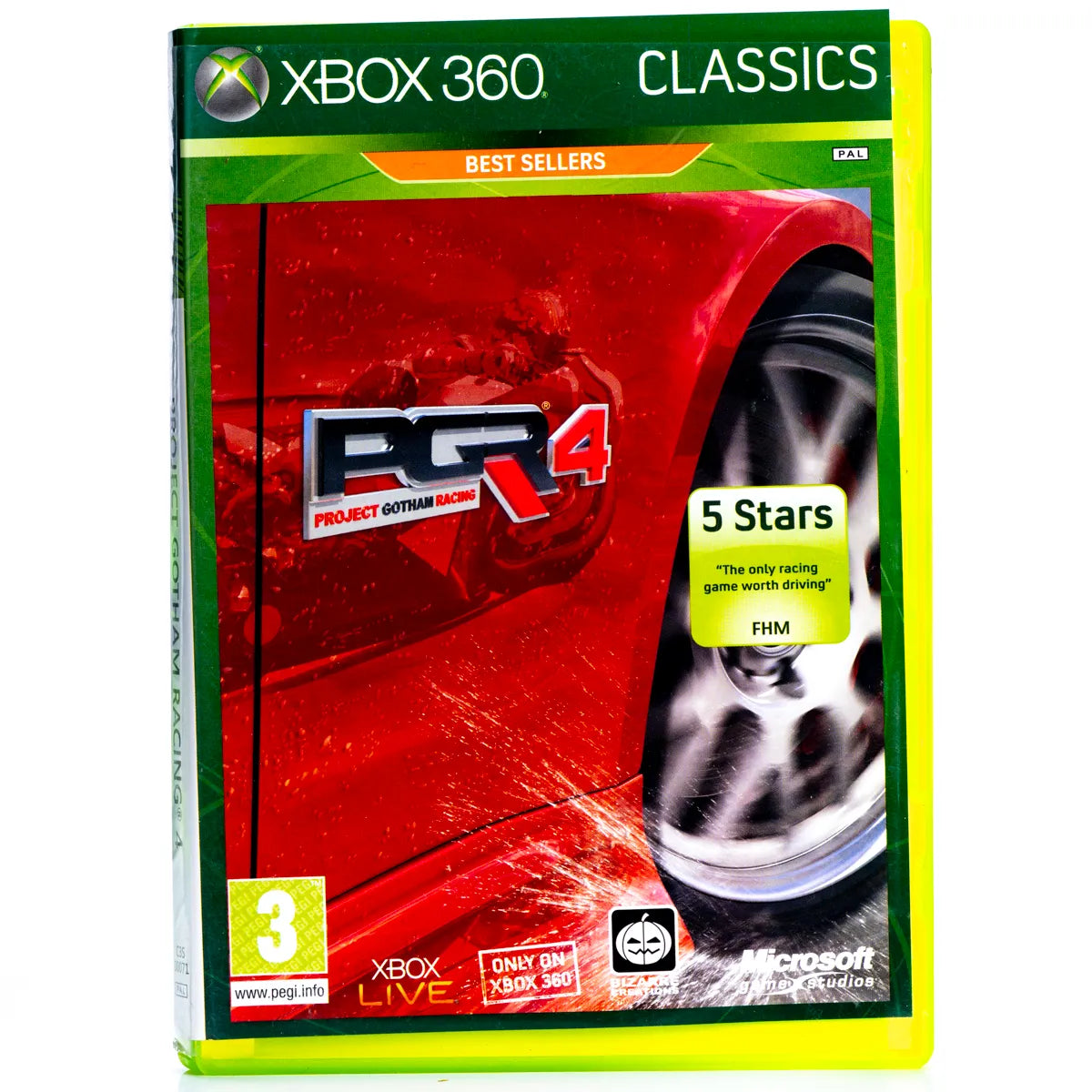 Project Gotham Racing 4 - Xbox 360 spill - Retrospillkongen