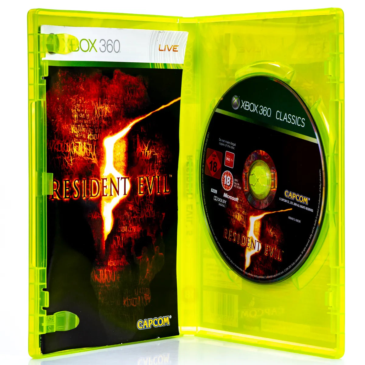 Resident Evil 5 - Xbox 360 spill - Retrospillkongen