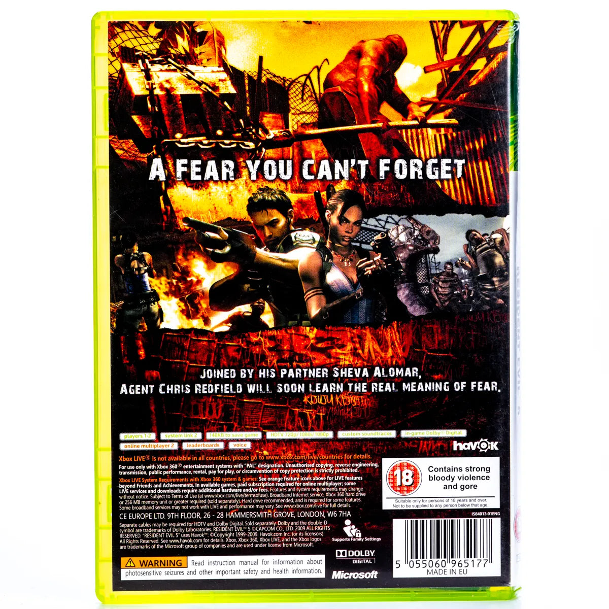 Resident Evil 5 - Xbox 360 spill - Retrospillkongen