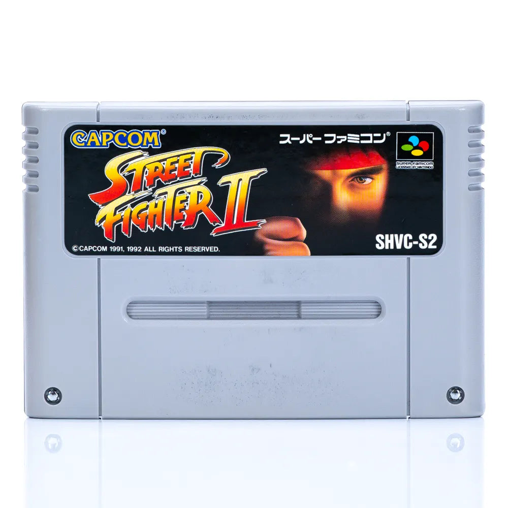 Street Fighter II - Super Famicom spill (i eske) - Retrospillkongen
