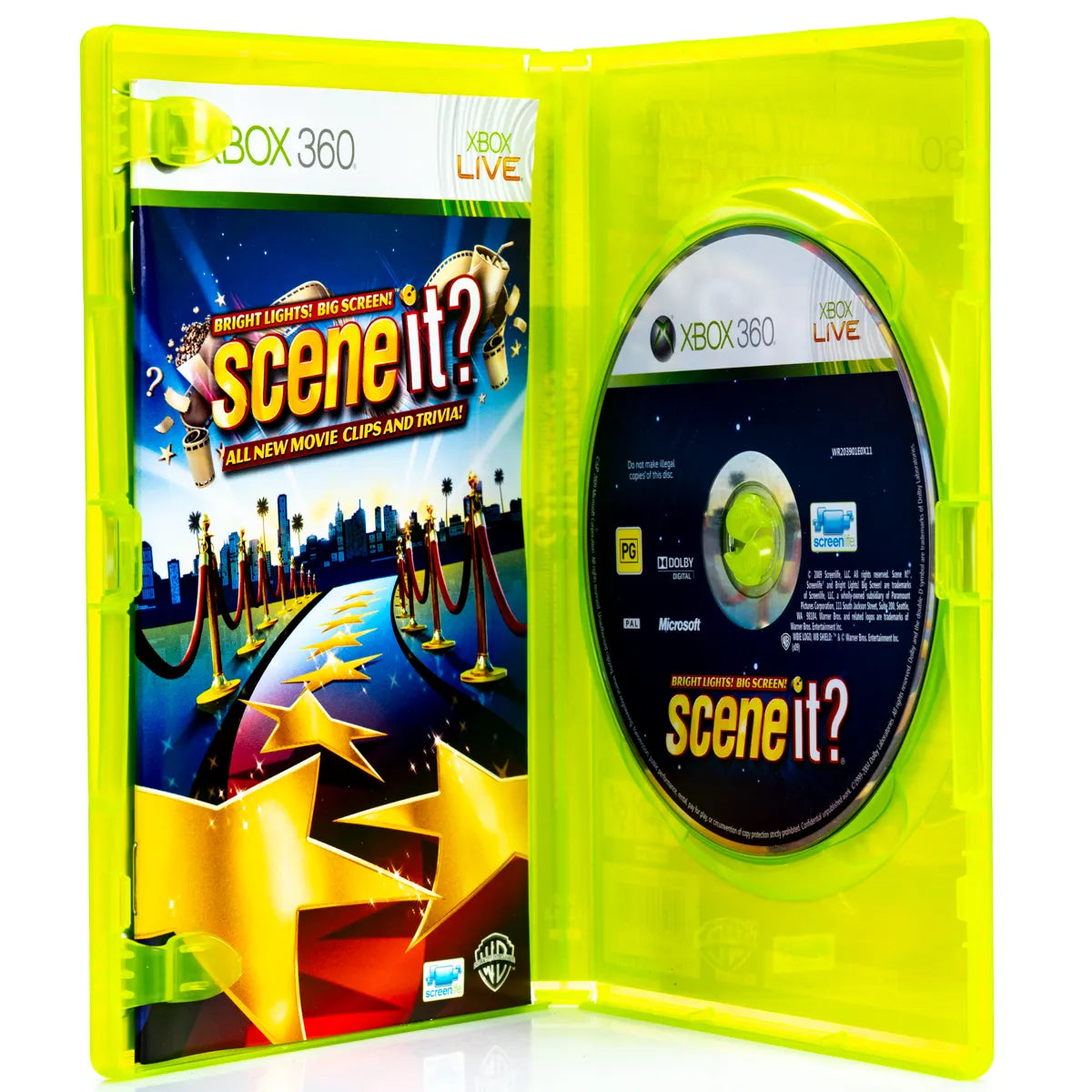 Scene It? Bright Lights! Big Screen! - Xbox 360 spill - Retrospillkongen