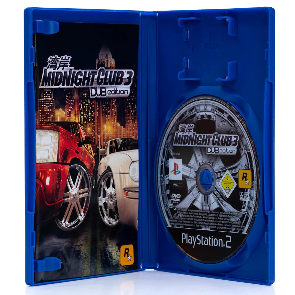 Midnight Club 3: DUB Edition - PS2 Spill - Retrospillkongen