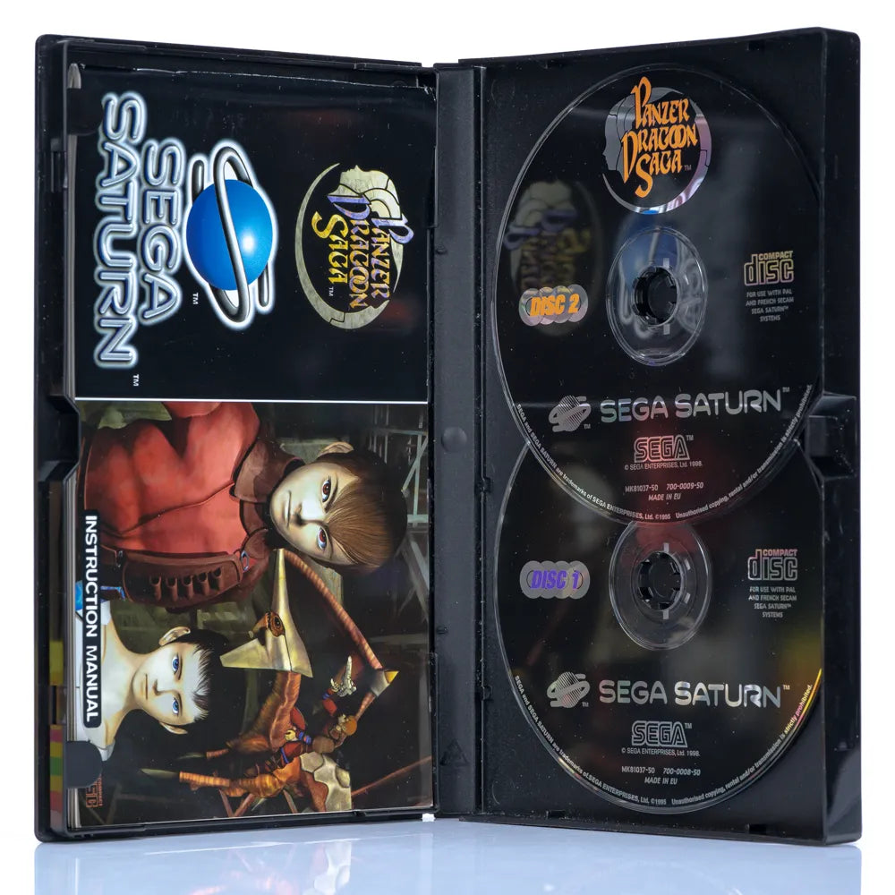 Panzer Dragoon Saga - Sega Saturn spill (i eske) - Retrospillkongen