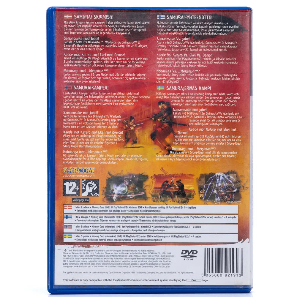 Onimusha: Blade Warriors - PS2 spill - Retrospillkongen