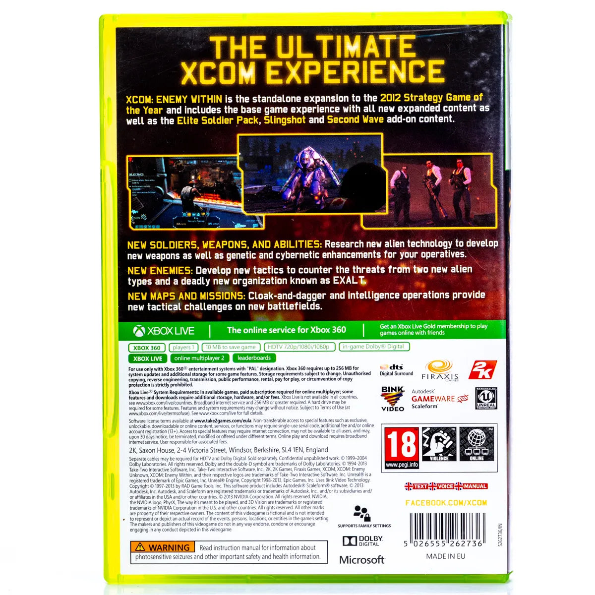 XCOM Enemy Within - Xbox spill - Retrospillkongen