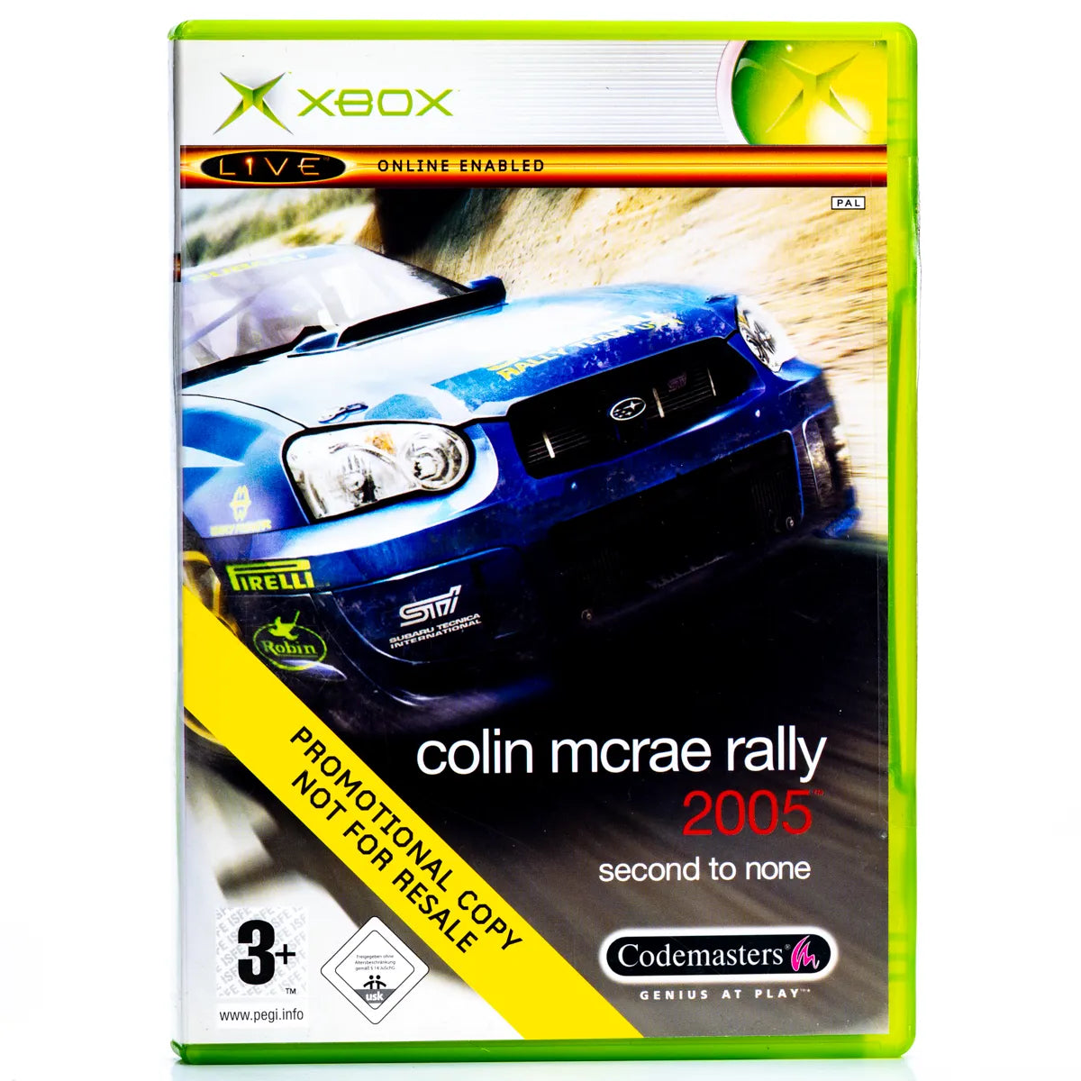 Colin McRae Rally 2005 - Xbox spill - Retrospillkongen