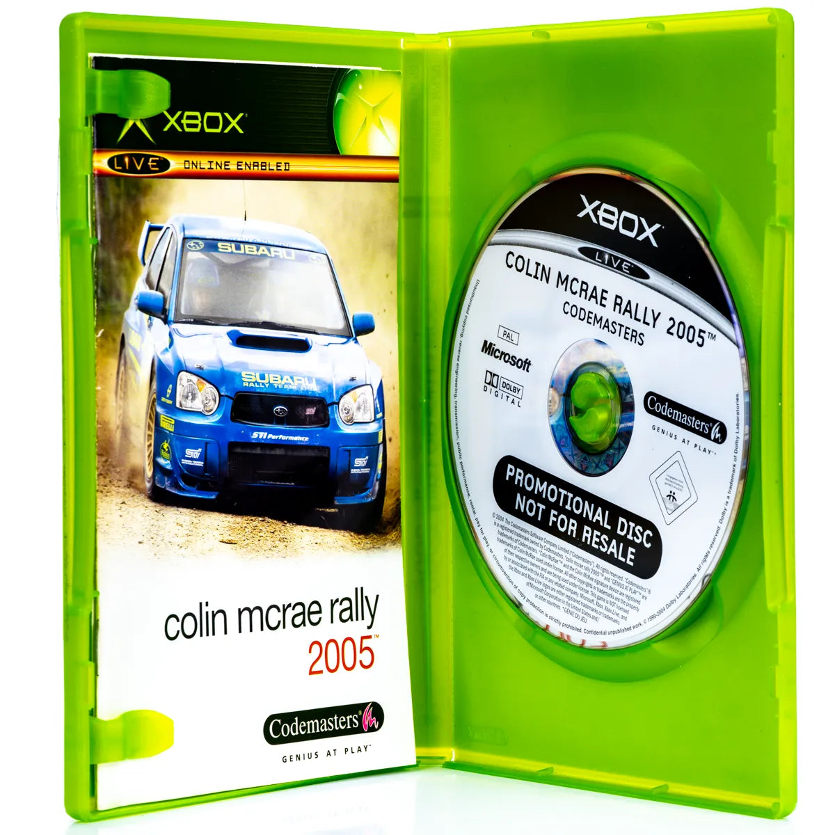 Colin McRae Rally 2005 - Xbox spill - Retrospillkongen