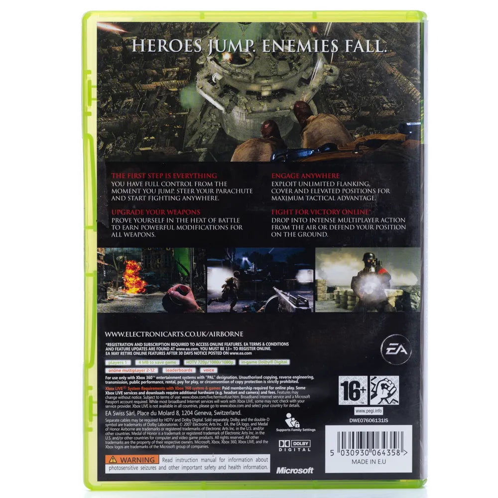 Medal of Honor: Airborne - Xbox 360 spill - Retrospillkongen