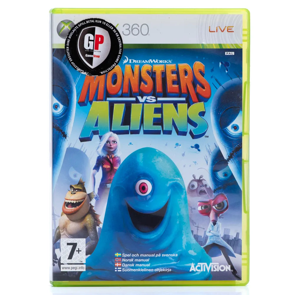 Monsters vs. Aliens - Xbox 360 spill