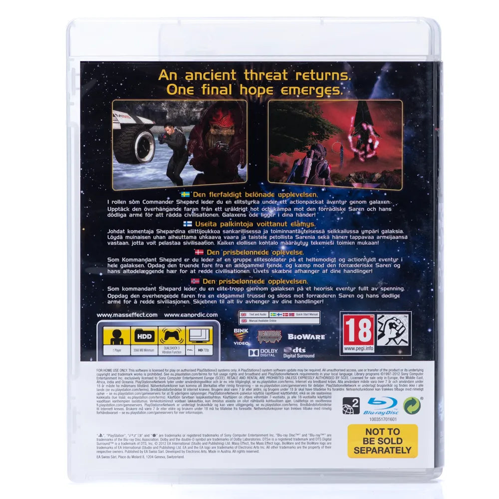 Mass Effect - PS3 spill - Retrospillkongen