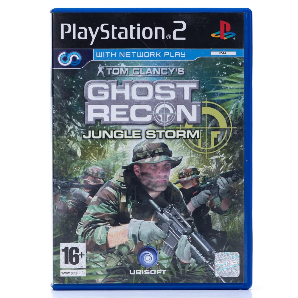 Tom Clancy's Ghost Recon: Jungle Storm  - PS2 Spill - Retrospillkongen