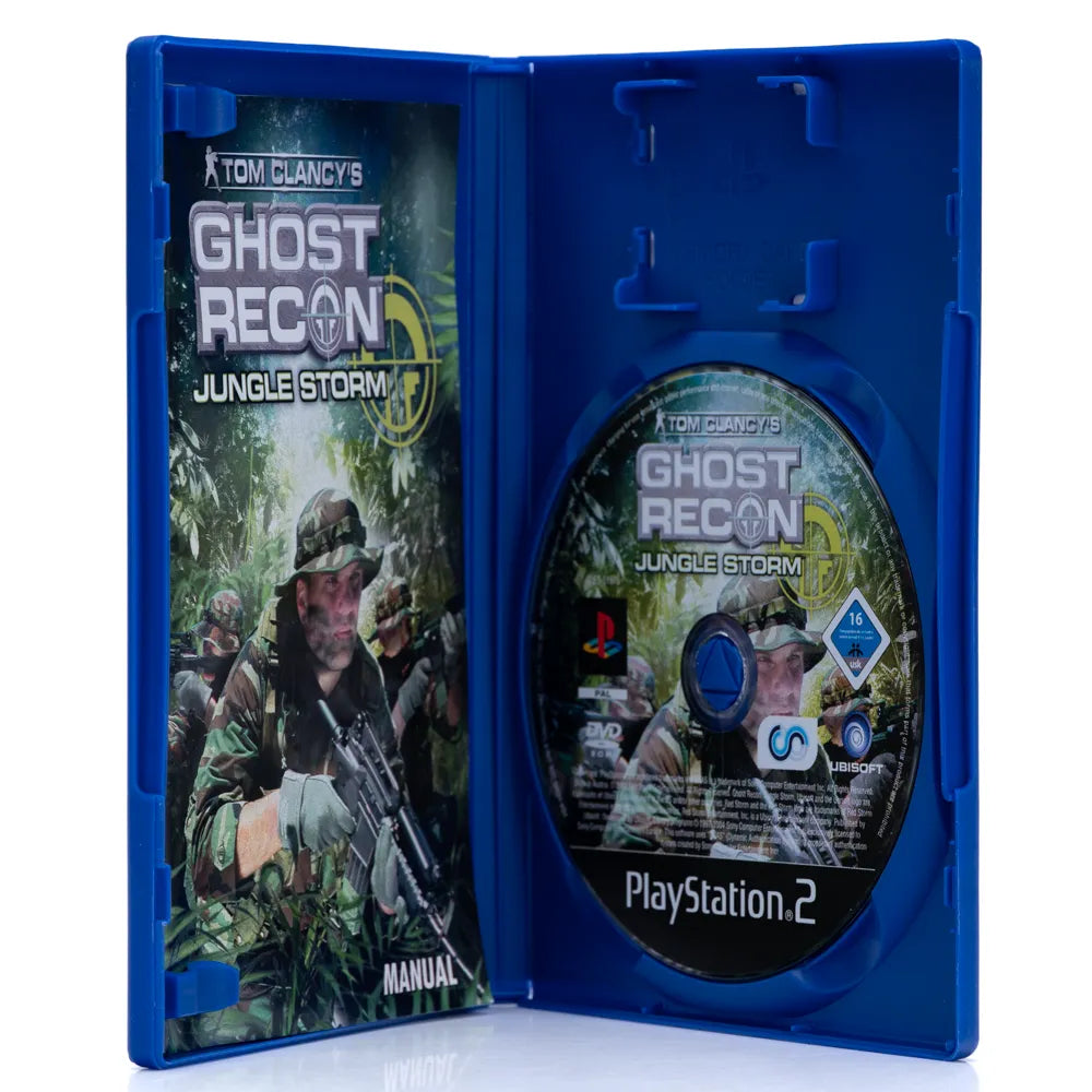 Tom Clancy's Ghost Recon: Jungle Storm  - PS2 Spill - Retrospillkongen
