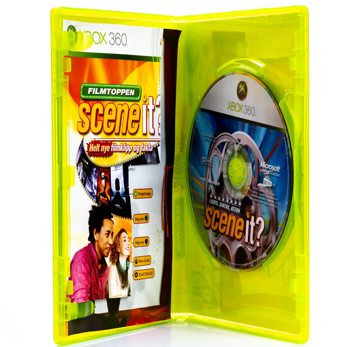 Scene It? Filmtoppen - Xbox 360 spill - Retrospillkongen