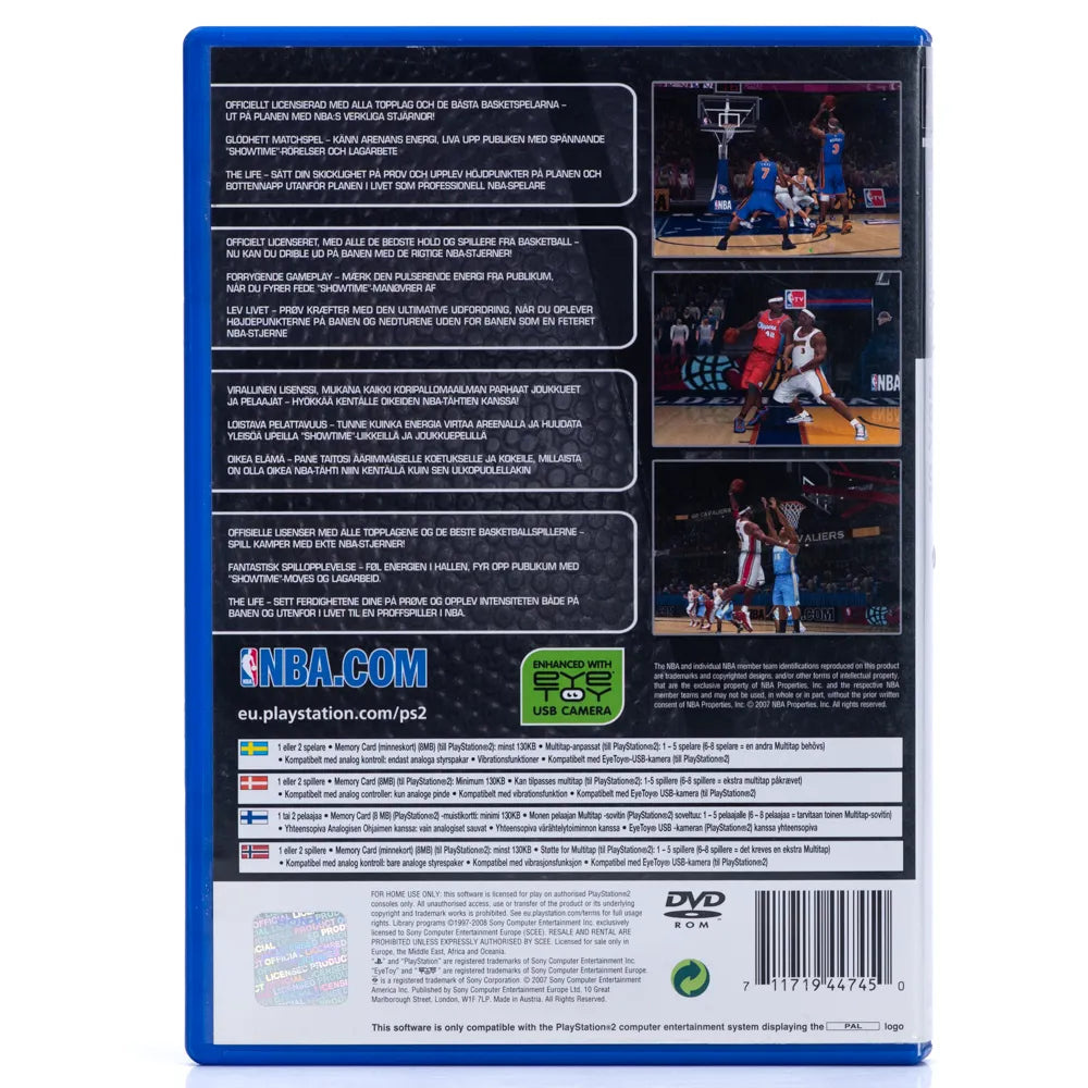 NBA 08 - PS2 Spill - Retrospillkongen