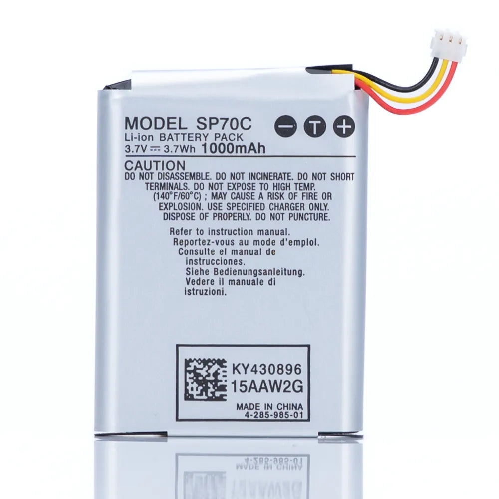 Batteri til Sony PSP Street E1004, 3.7V, 1000mAh Li-ion