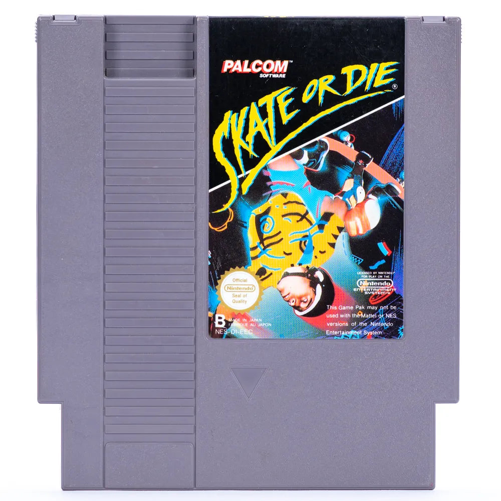 Skate or Die - NES spill - Retrospillkongen