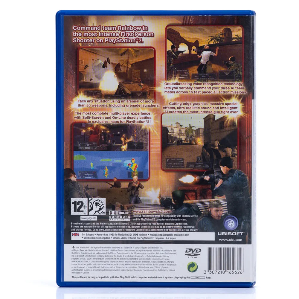 Tom Clancy's Rainbow Six 3 - PS2 spill