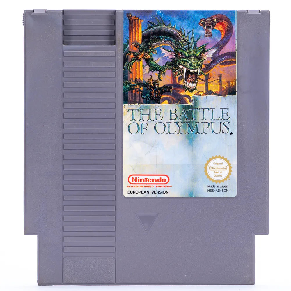 The Battle of Olympus - NES spill - Retrospillkongen