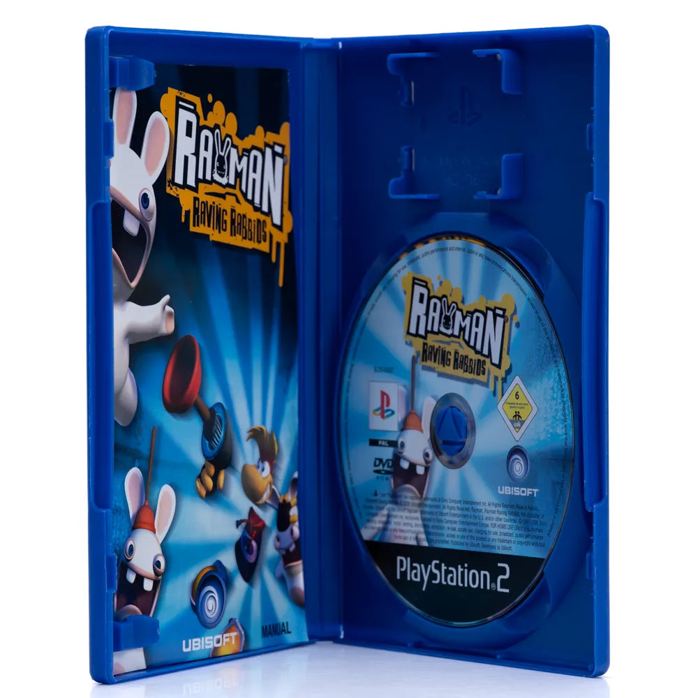 Rayman: Raving Rabbids - PS2 spill - Retrospillkongen