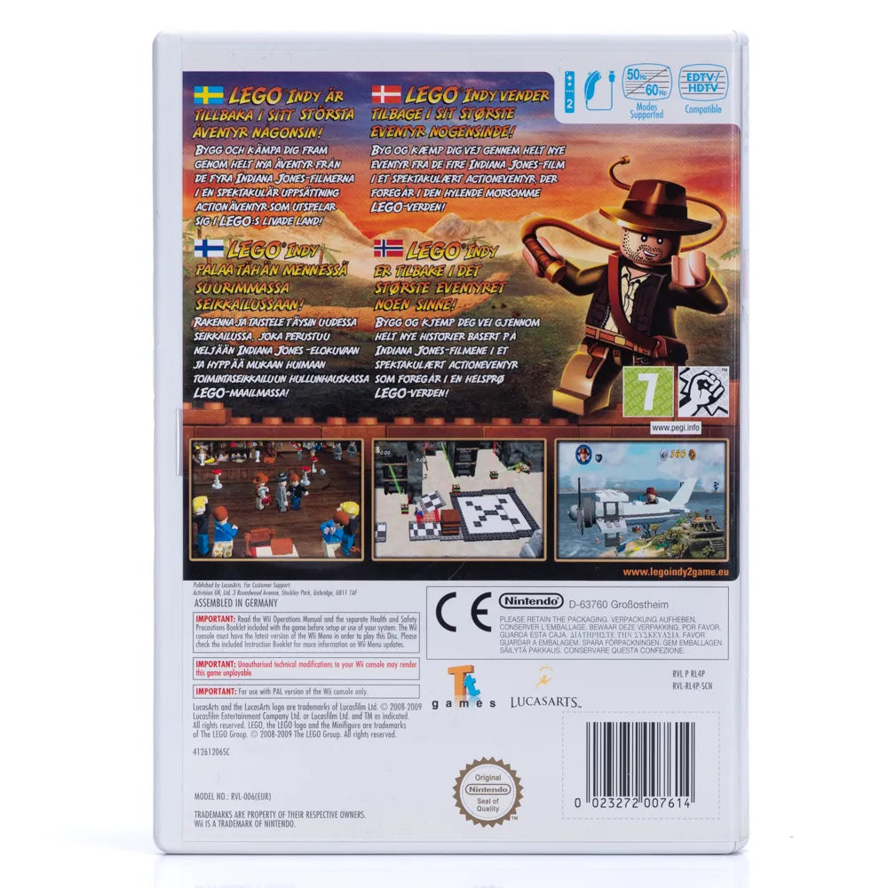 LEGO Indiana Jones 2: The Adventures Continues - Wii spill