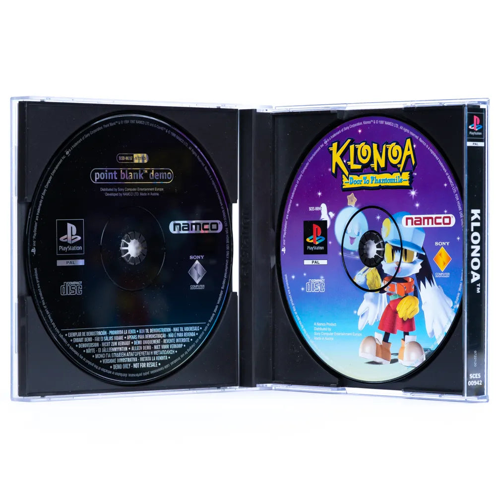 Klonoa Door to Phantomile - PS1 spill - Retrospillkongen