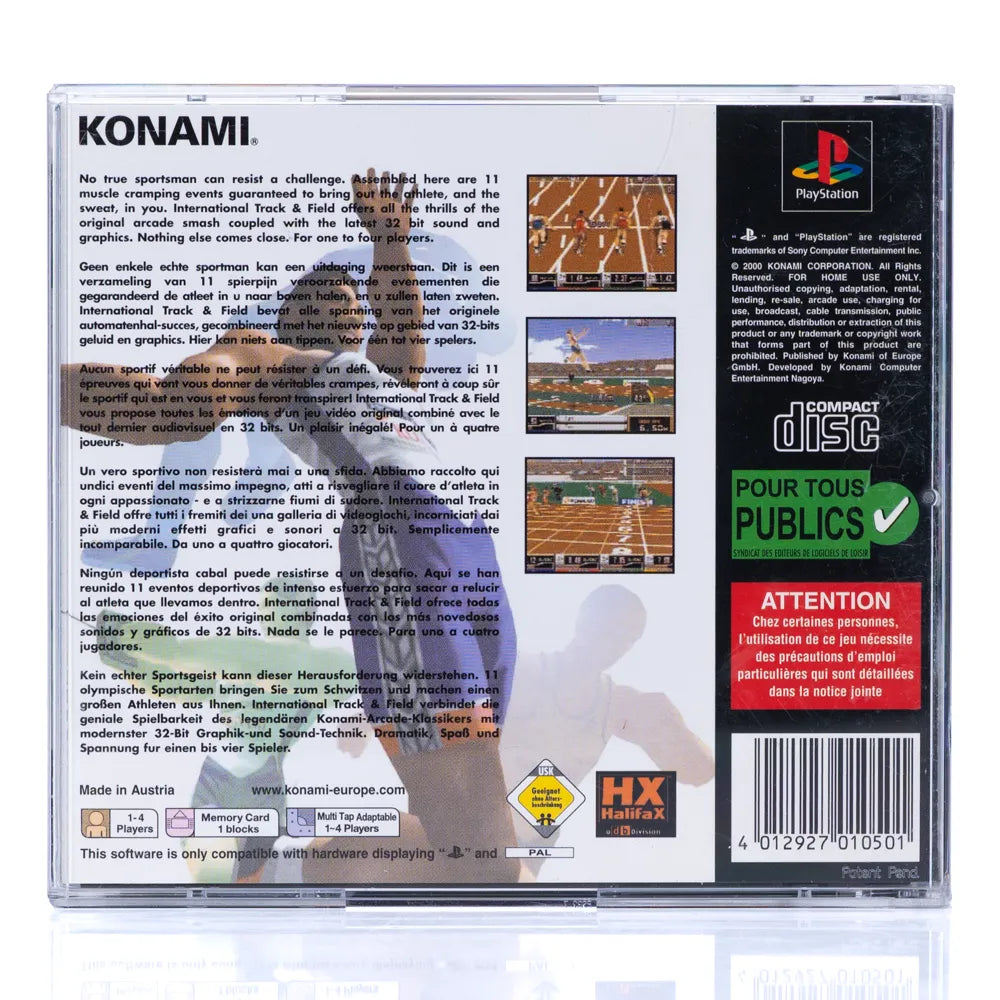 International Track & Field - PS1 spill - Retrospillkongen