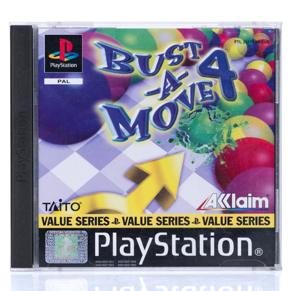Bust-A-Move 4 - PS1 spill
