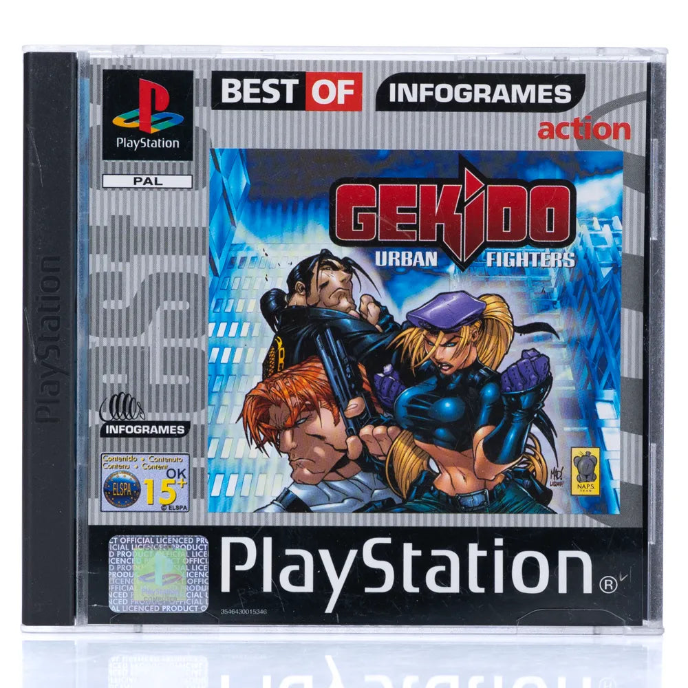 Gekido: Urban Fighters - PS1 spill