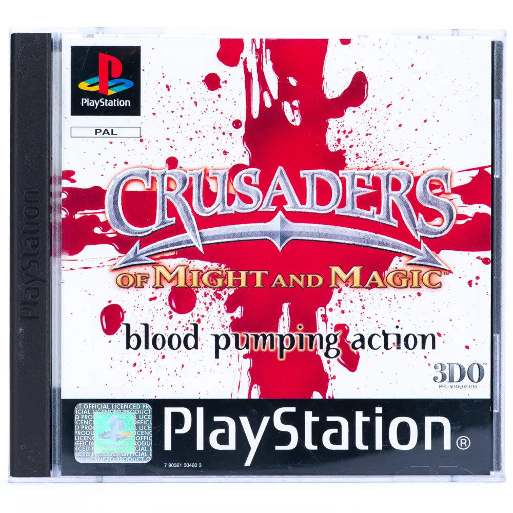 Crusaders of Might and Magic - PS1 spill - Retrospillkongen
