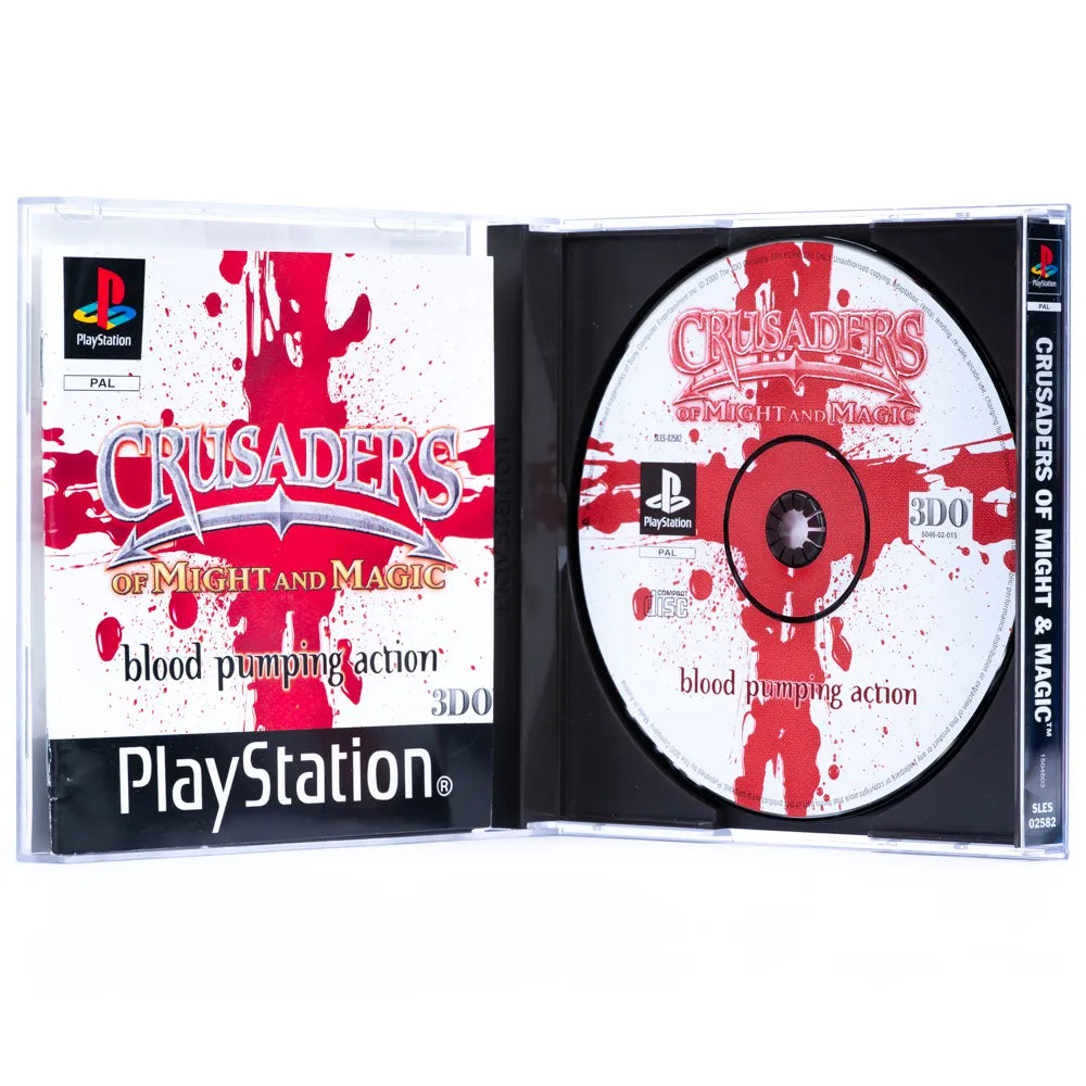 Crusaders of Might and Magic - PS1 spill - Retrospillkongen