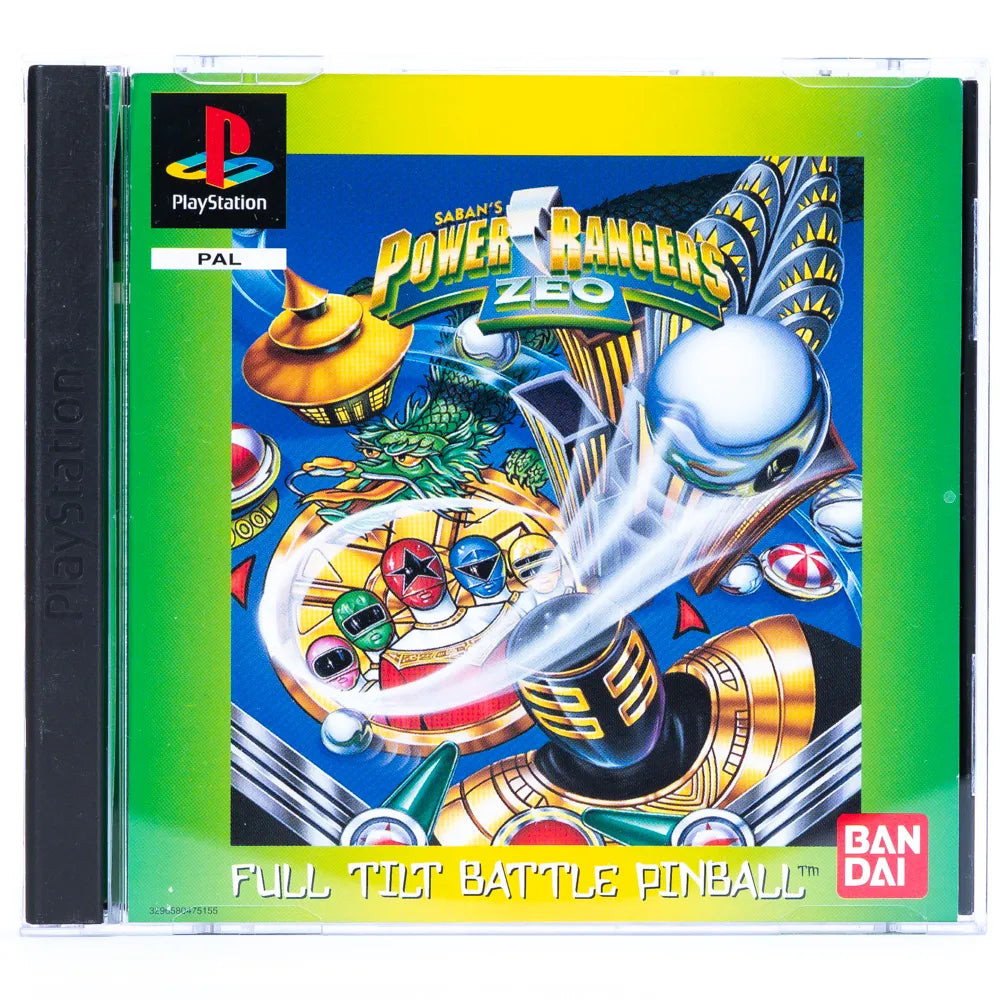 Power Rangers Zeo Full Tilt Battle - PS1 spill - Retrospillkongen
