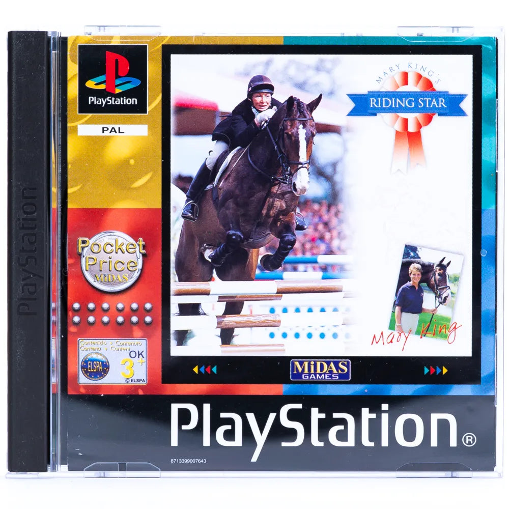 Riding Star - PS1 spill - Retrospillkongen