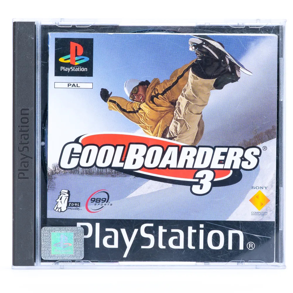 Cool Boarders 3 - PS1 spill - Retrospillkongen