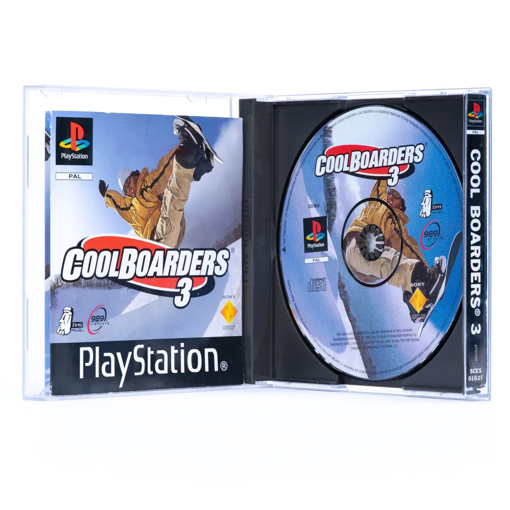 Cool Boarders 3 - PS1 spill - Retrospillkongen