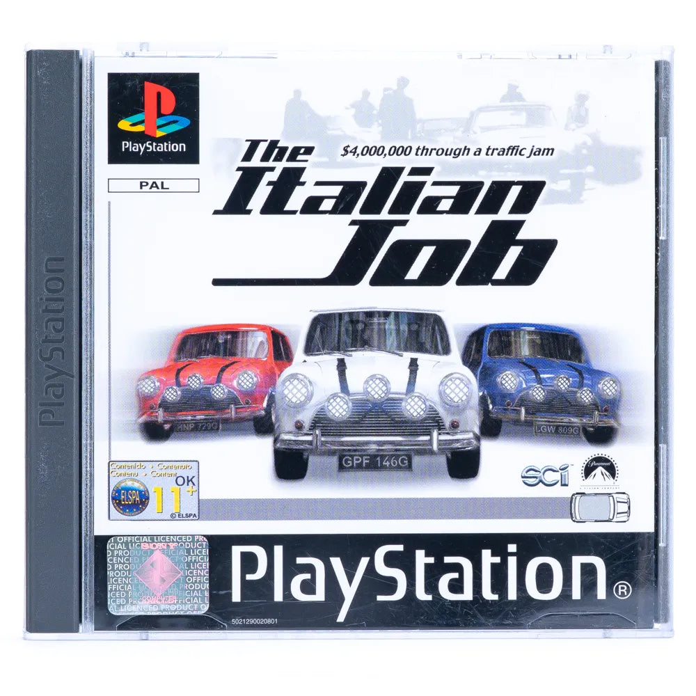 The Italian Job - PS1 spill - Retrospillkongen