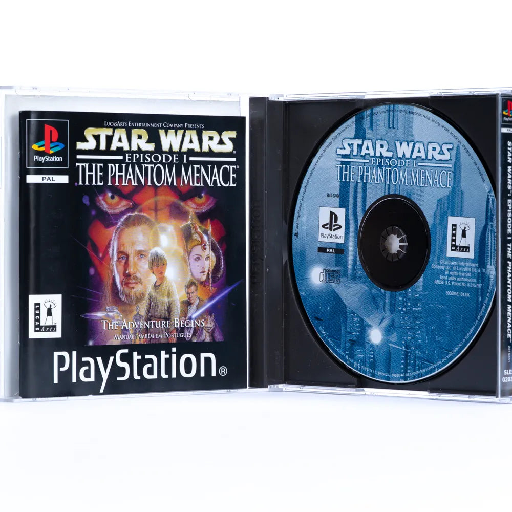 Star Wars Episode I The Phantom Menace - PS1 spill - Retrospillkongen