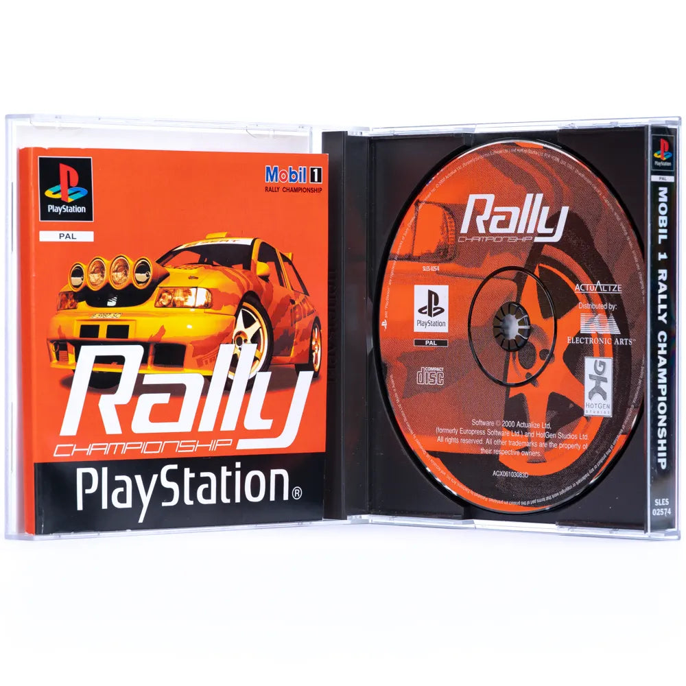 Mobil 1 Rally Championship - PS1 spill - Retrospillkongen