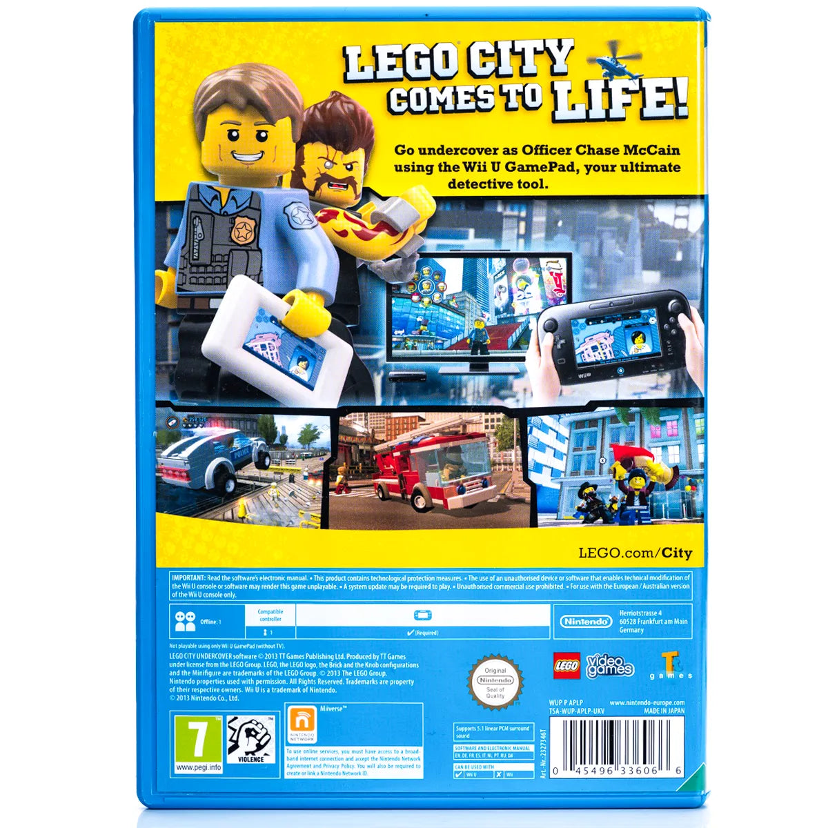 LEGO City: Undercover - Wii U spill - Retrospillkongen