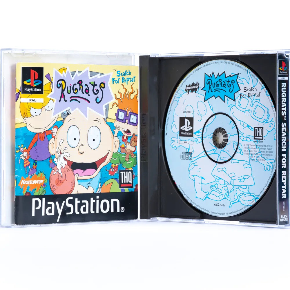 Rugrats: Search for Reptar - PS1 Spill - Retrospillkongen
