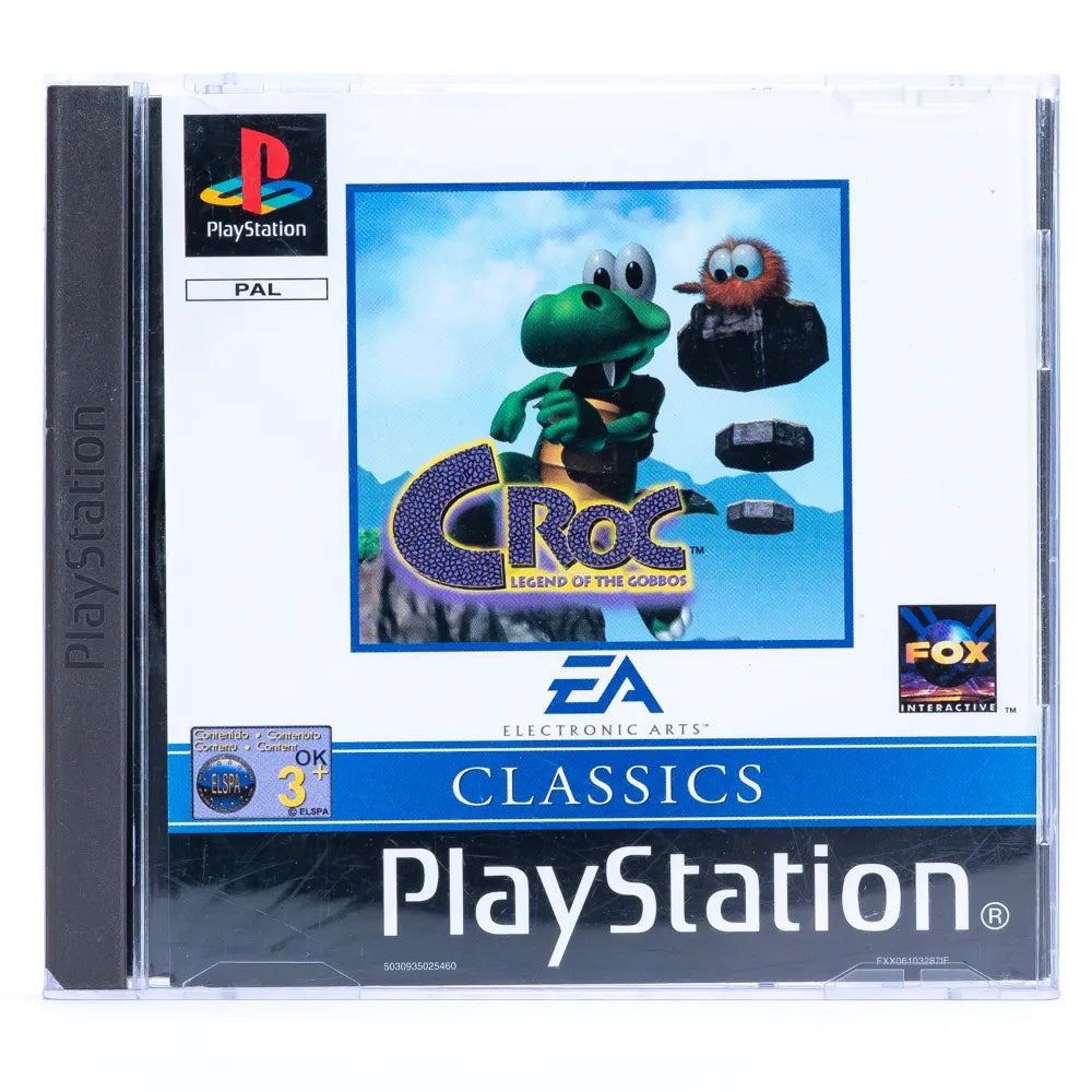 Croc: Legend of the Gobbos - PS1 spill - Retrospillkongen