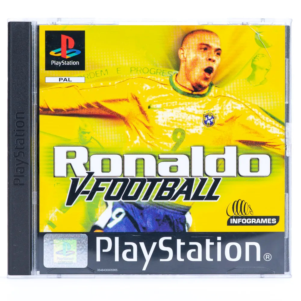 Ronaldo V-Football - PS1 Spill - Retrospillkongen