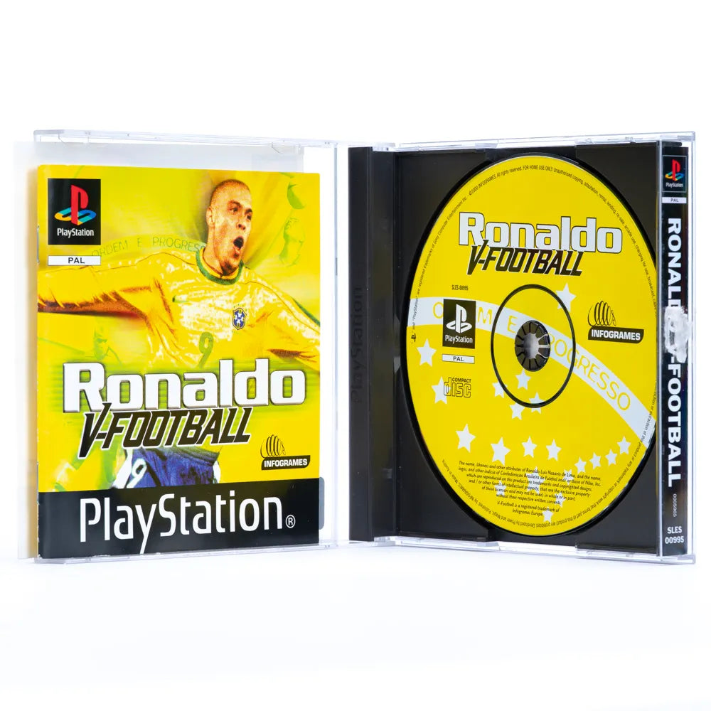 Ronaldo V-Football - PS1 Spill - Retrospillkongen