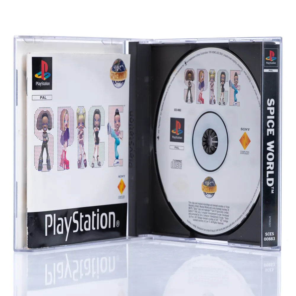 Spice World - PS1 spill - Retrospillkongen