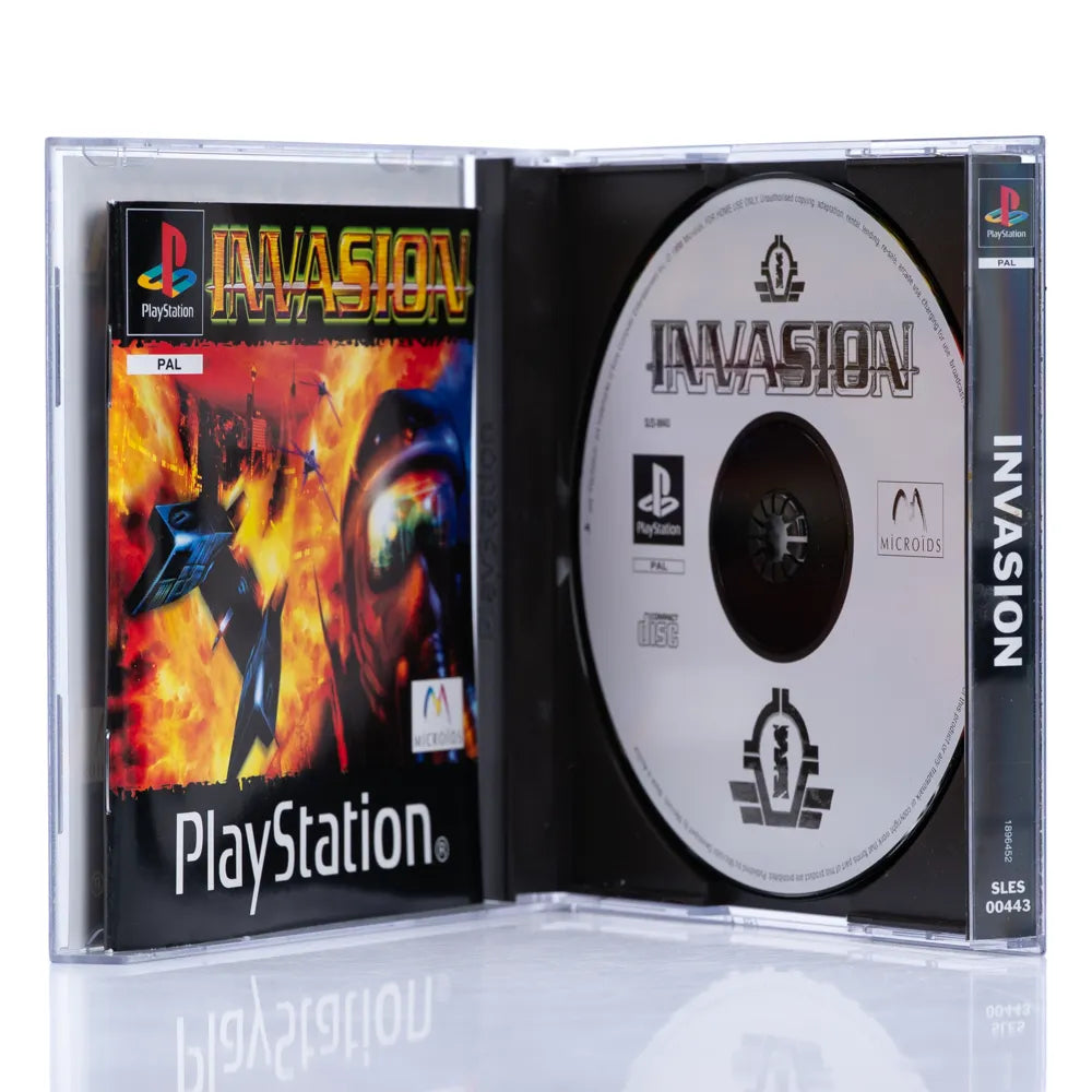 Invasion - PS1 spill - Retrospillkongen
