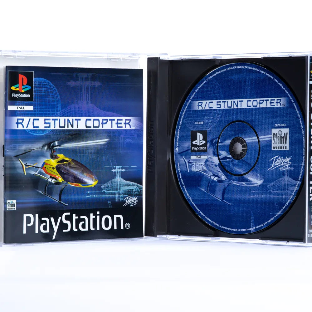 RC Stunt Copter - PS1 spill - Retrospillkongen