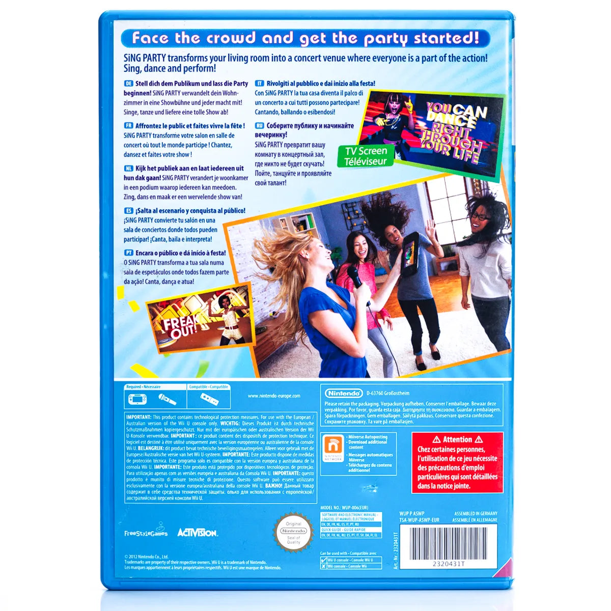 Sing Party - Wii U Spill - Retrospillkongen