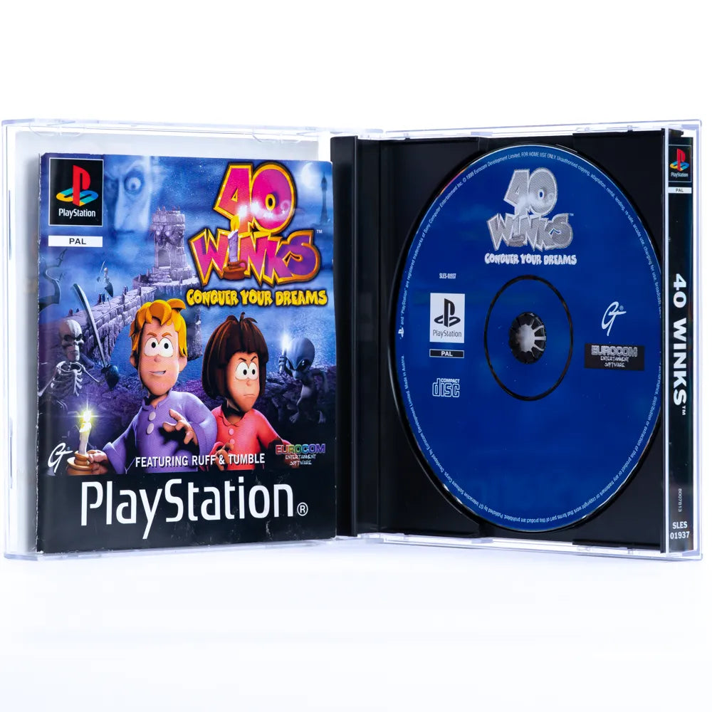 40 Winks - PS1 spill - Retrospillkongen