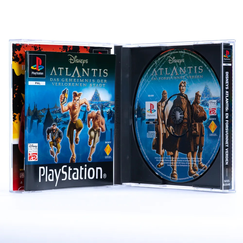 Disney's Atlantis: The Lost Empire - PS1 spill - Retrospillkongen