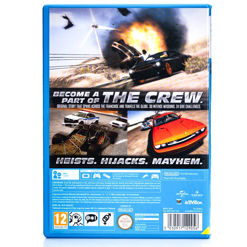 Fast & Furious: Showdown - Wii U Spill