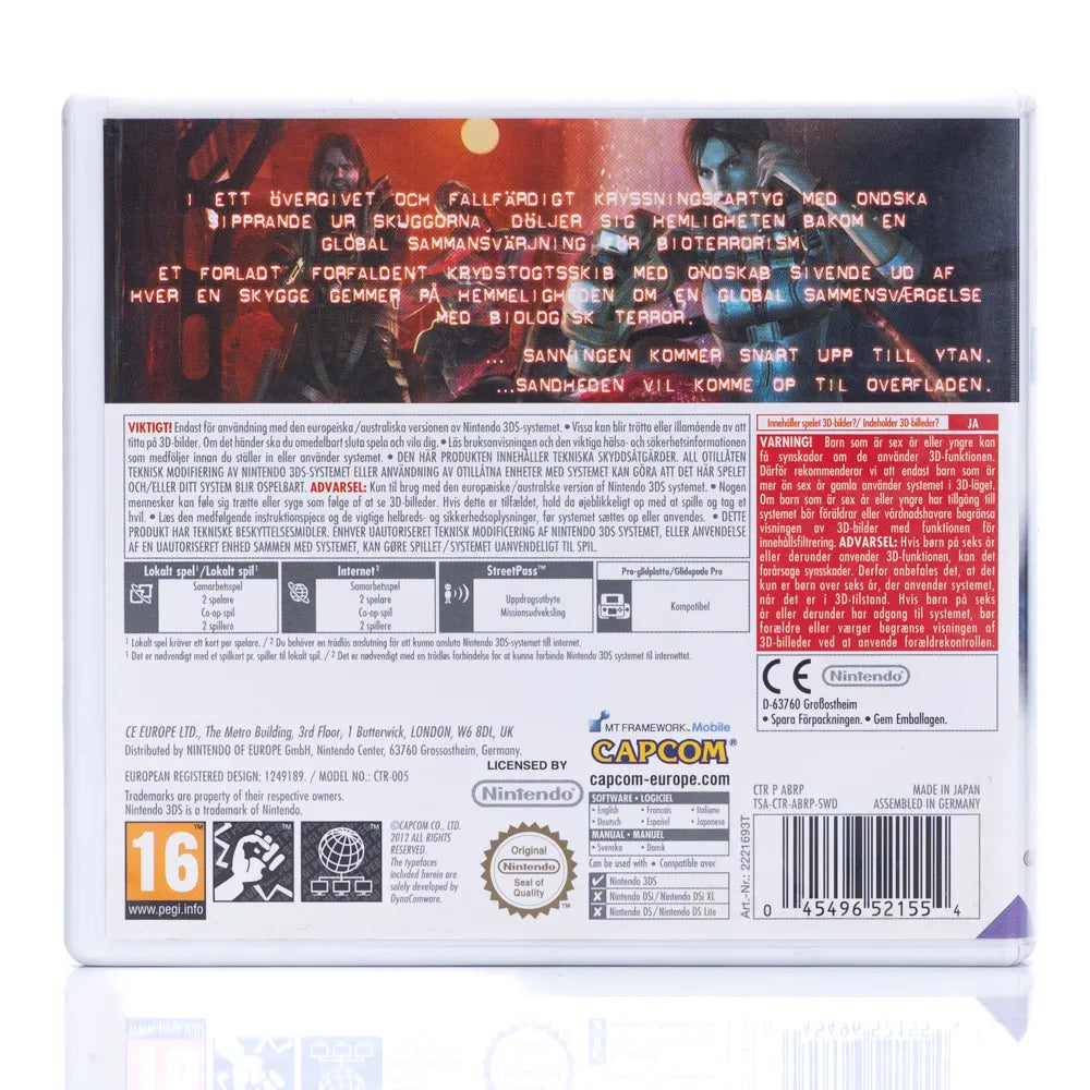 Resident Evil: Revelations - Nintendo 3DS spill